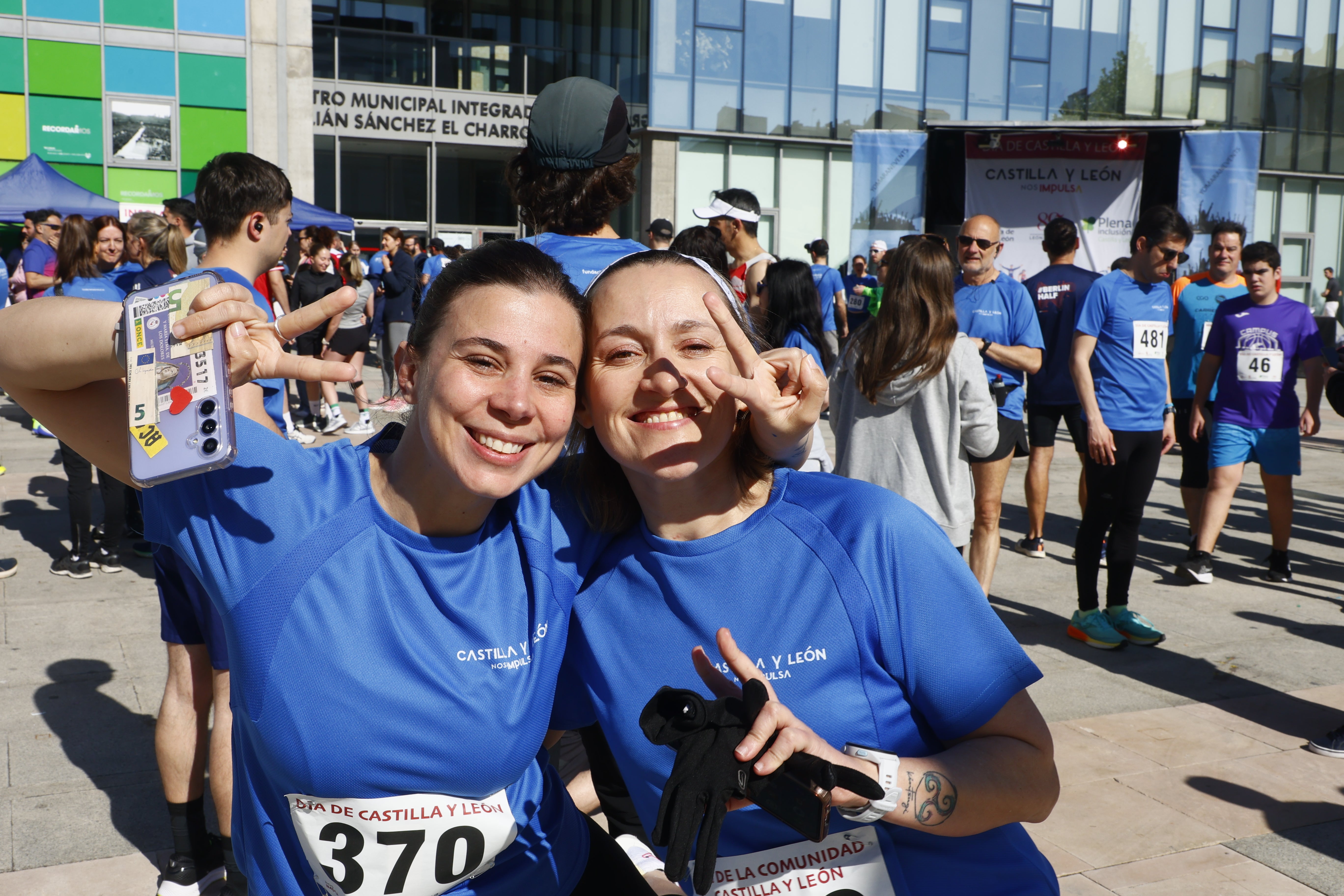 Un millar de participantes en la carrera por el Día de Castilla y León