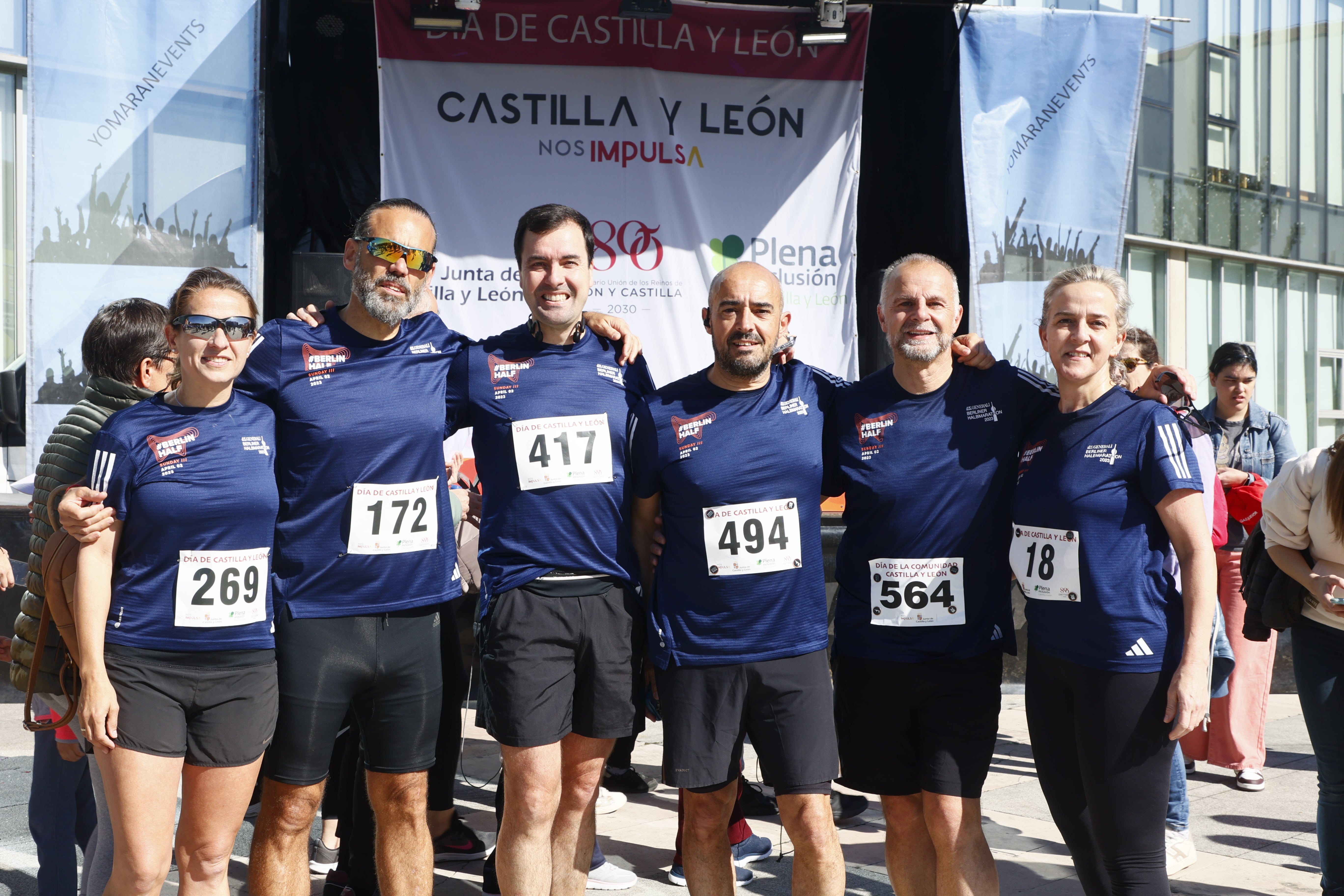 Un millar de participantes en la carrera por el Día de Castilla y León