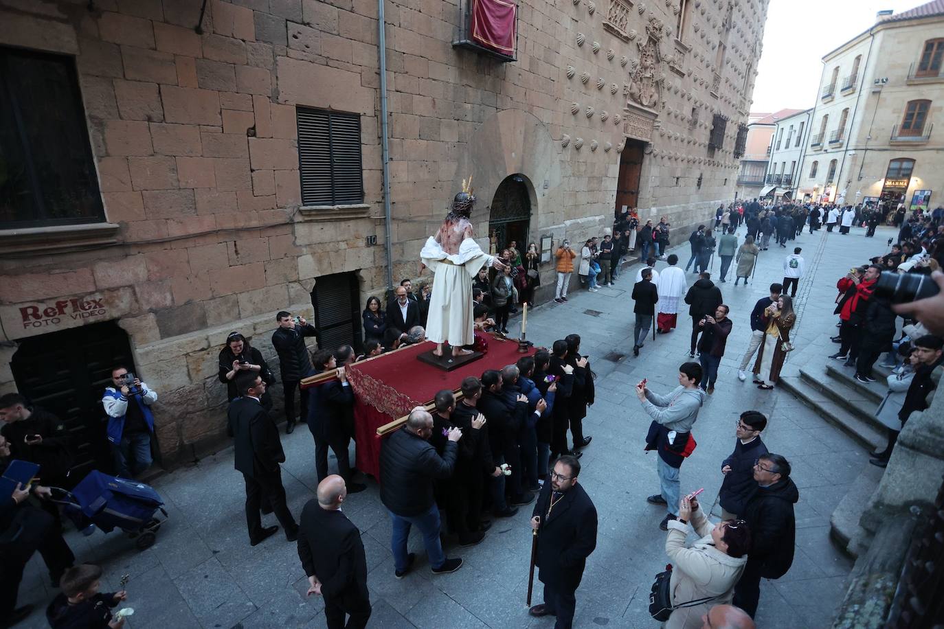 Así fue el traslado de Jesús Despojado y Caridad a la iglesia de San Sebastián