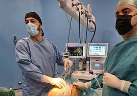 Imagen de archivo de una cirugía en la Santísima Trinidad.