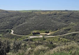 Vistas desde el mirador que se eleva sobre Siega Verde.