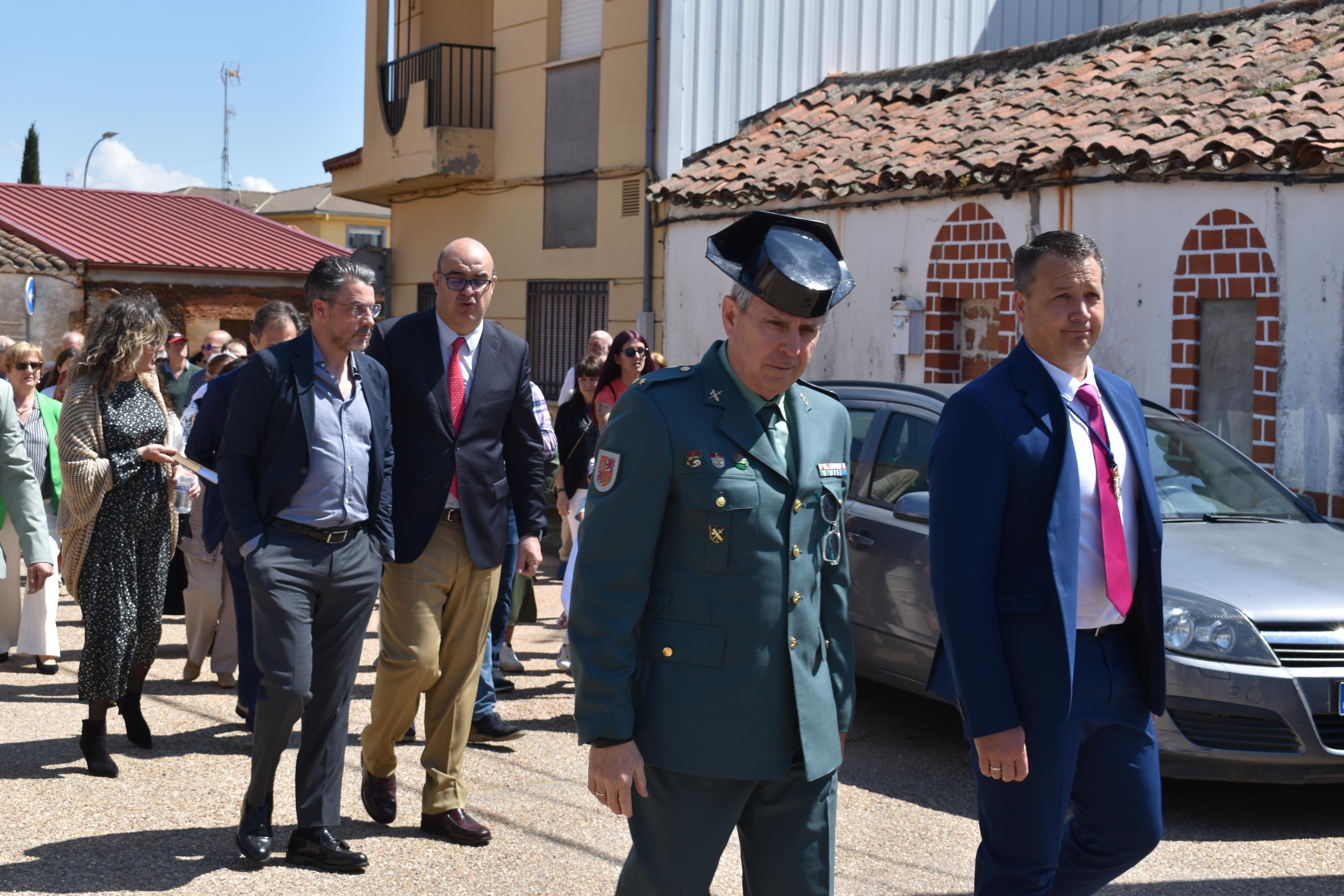 Doñinos abre el día grande de las fiestas de San Marcos con las citas religiosas y el reparto de vino y perronillas