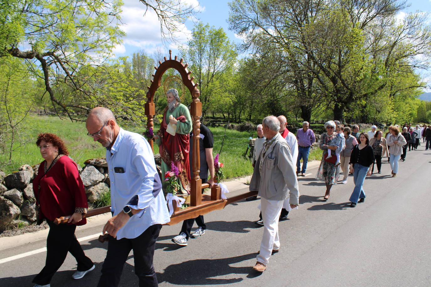 Valdehijaderos celebra la fiesta de San Marcos