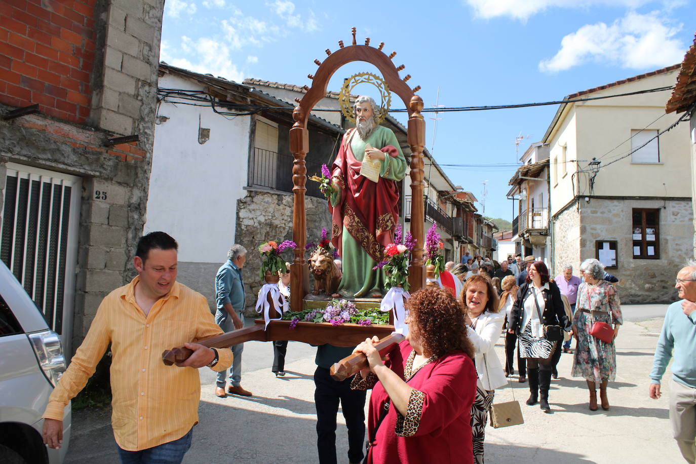 Valdehijaderos celebra la fiesta de San Marcos