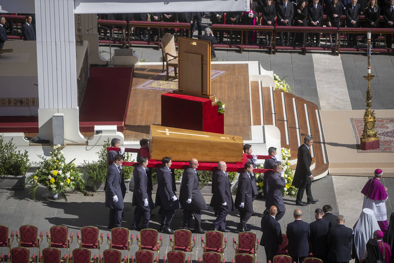 El funeral del papa Francisco en imágenes