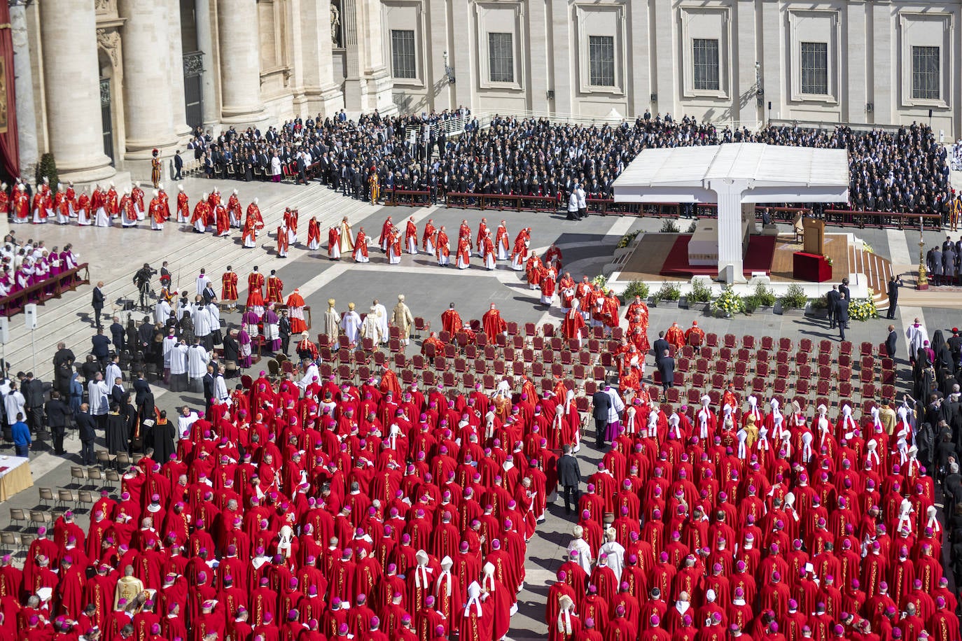 El funeral del papa Francisco en imágenes