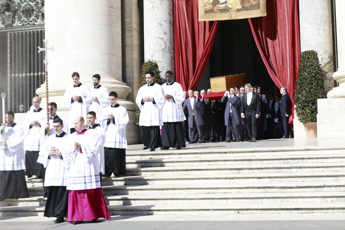 El funeral del papa Francisco en imágenes