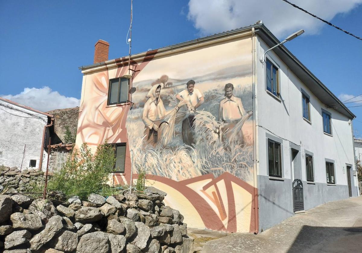 Mural de los segadores.