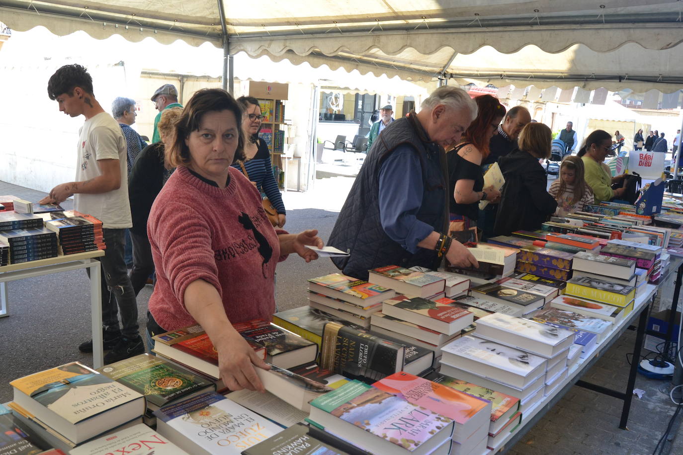 Un sábado literario con la Feria del Libro de Ciudad Rodrigo