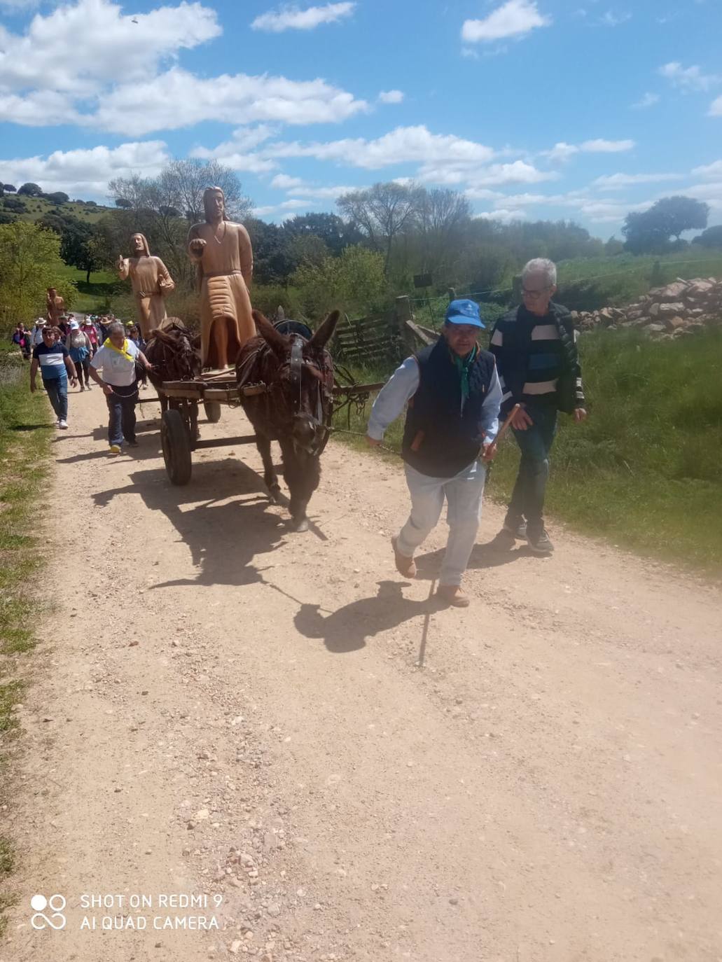 Camino de la luz para celebrar la resurrección del Señor