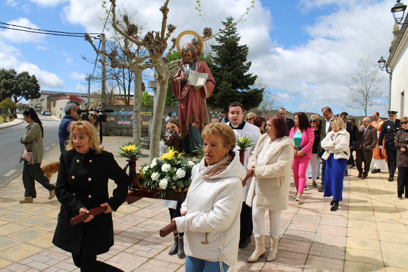 Los vecinos de Campillo de Salvatierra honran a San Marcos