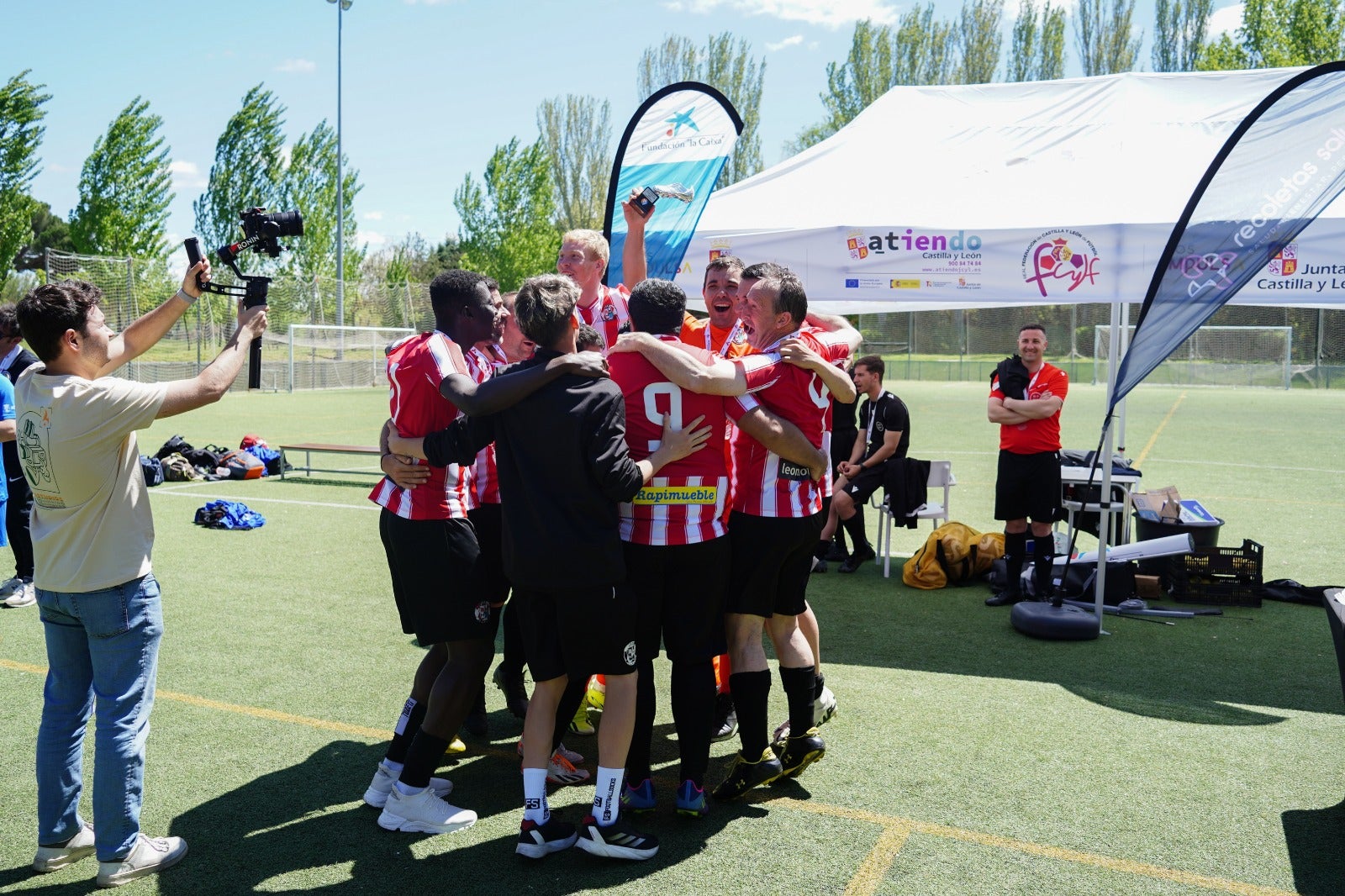 El &#039;+Que Goles&#039; cierra su cuarta edición con una magnífica mañana de fútbol en La Aldehuela
