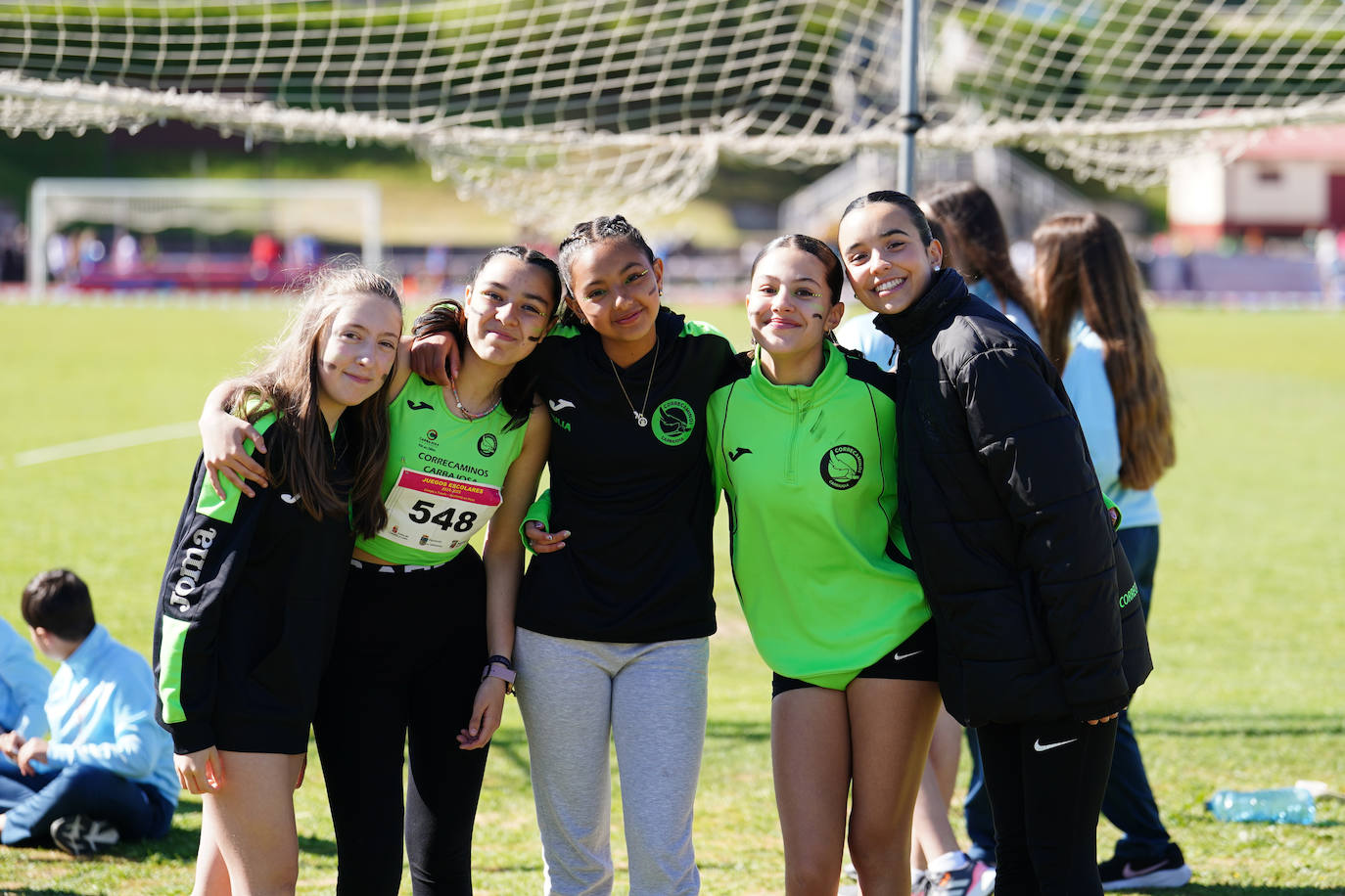 Los mejores atletas escolares de Salamanca al aire libre
