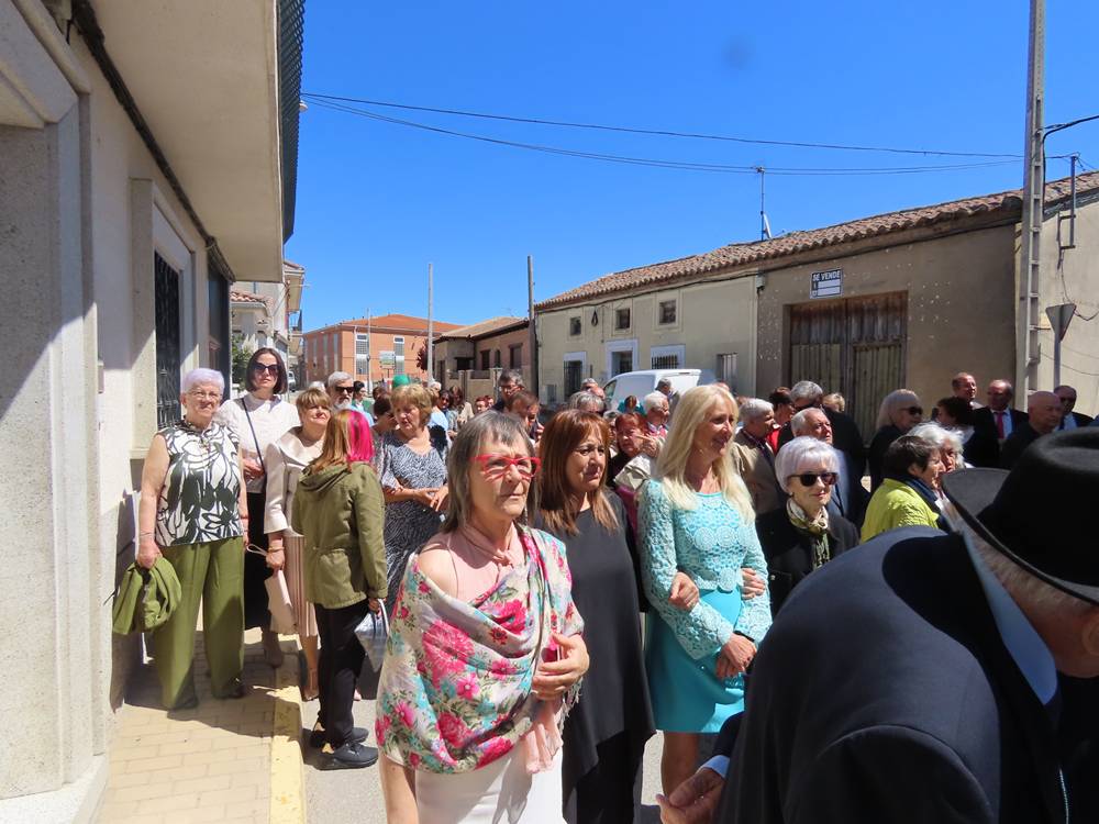 Honores a Santa Bárbara en Villoria