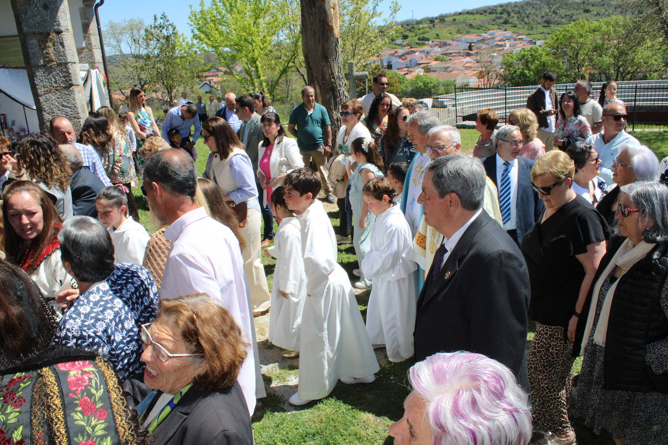 Los Santos rinde honores a la Virgen del Gozo