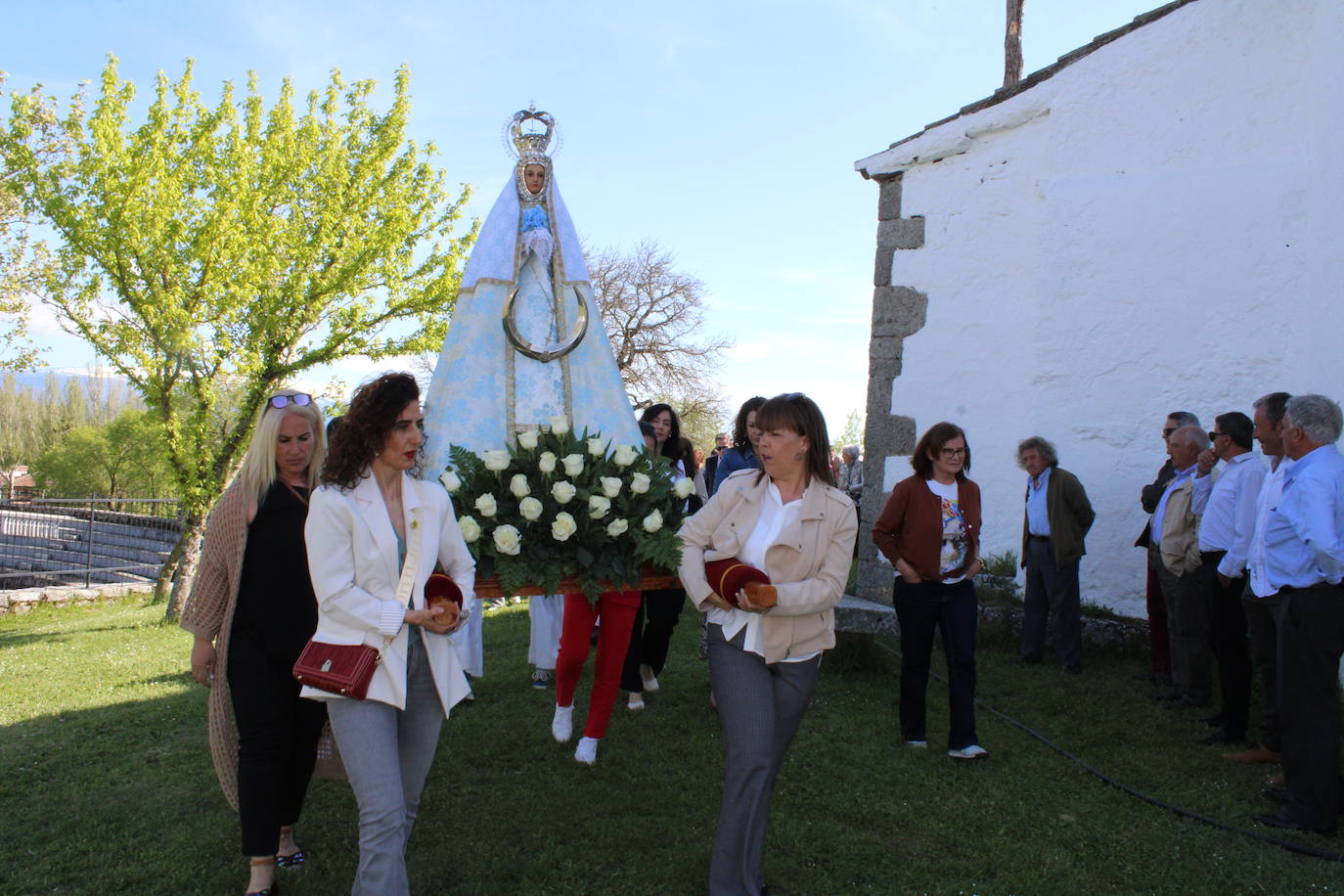 Los Santos rinde honores a la Virgen del Gozo