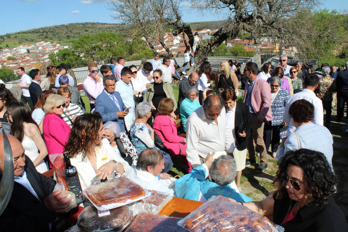 Los Santos rinde honores a la Virgen del Gozo