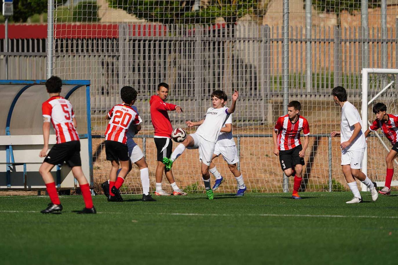 Las mejores imágenes de la jornada 24 en el fútbol base