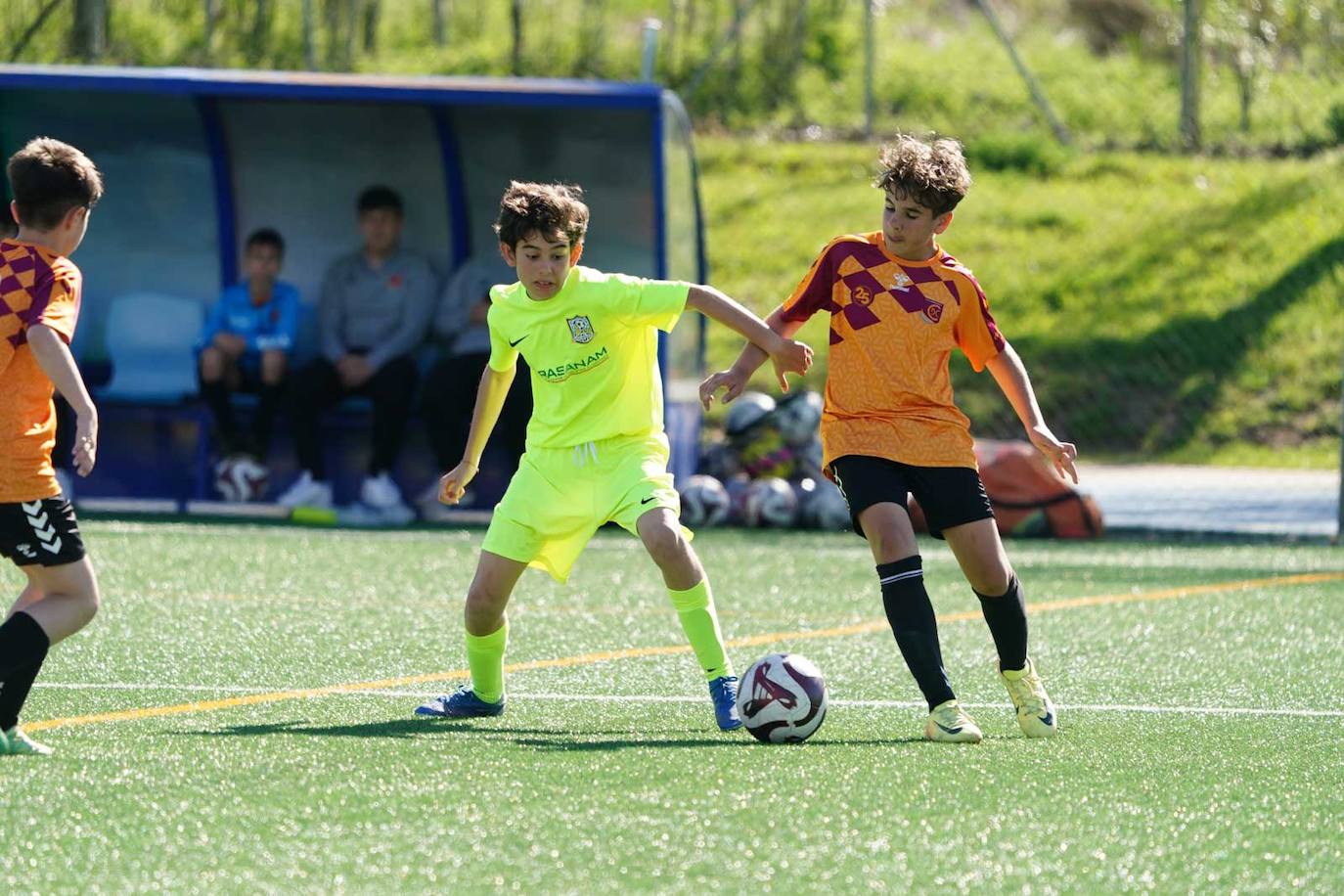 Las mejores imágenes de la jornada 24 en el fútbol base