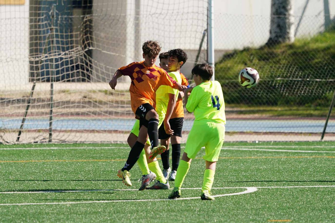 Las mejores imágenes de la jornada 24 en el fútbol base