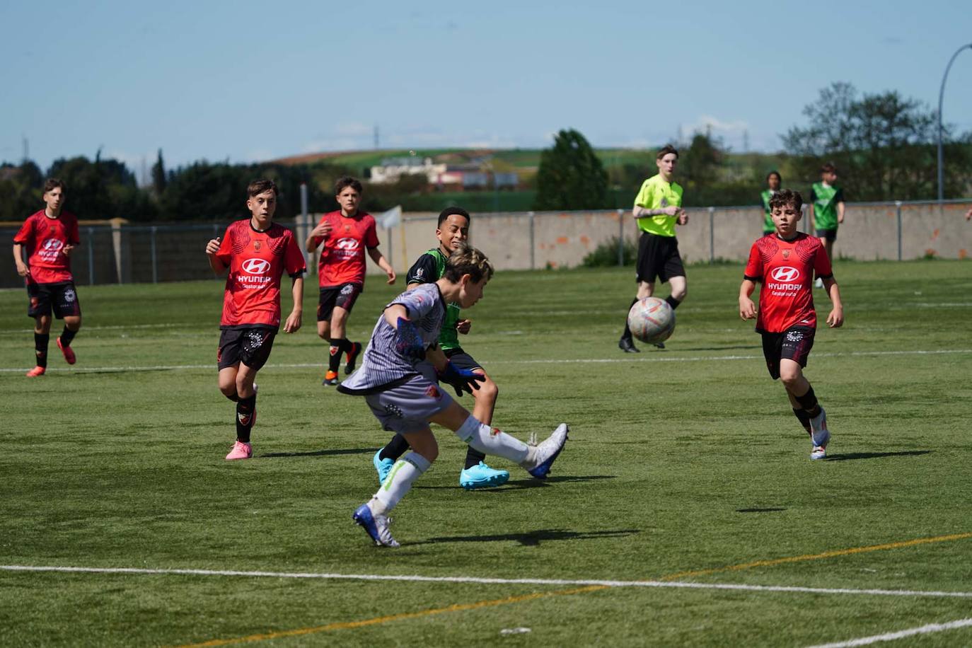 Las mejores imágenes de la jornada 24 en el fútbol base