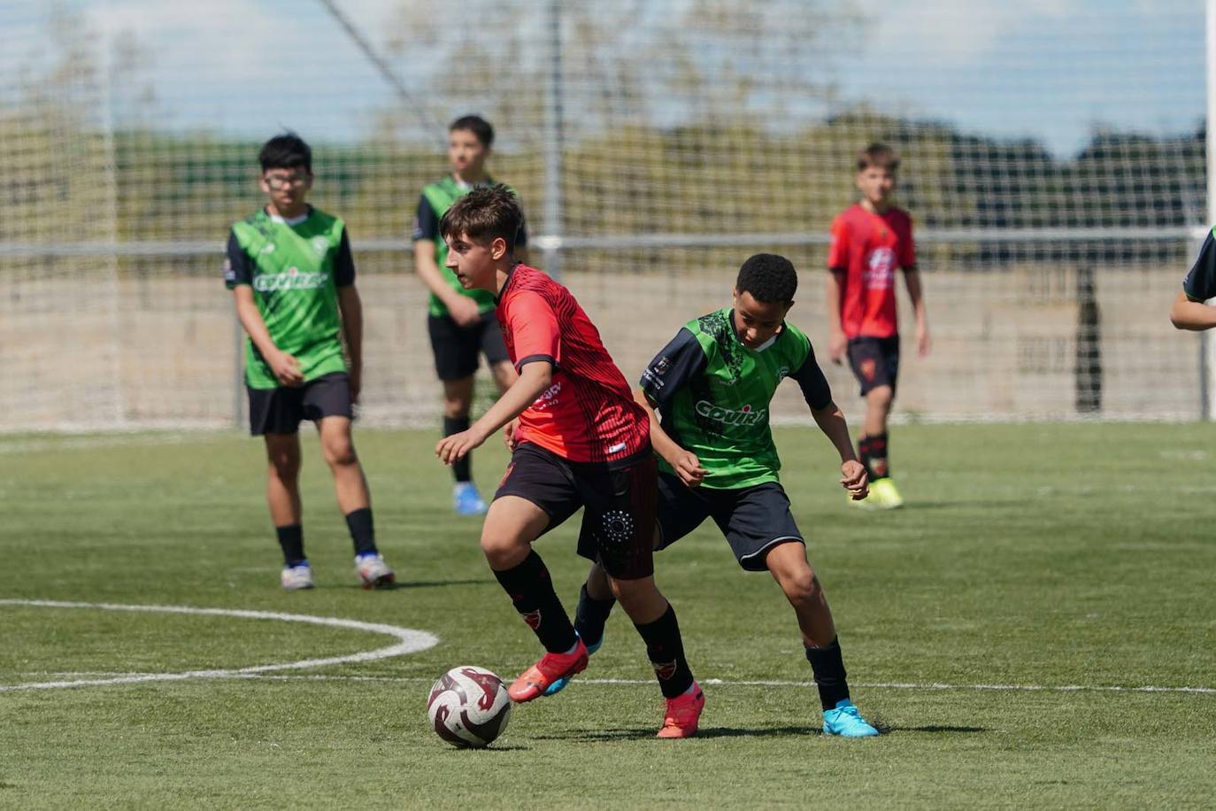 Las mejores imágenes de la jornada 24 en el fútbol base
