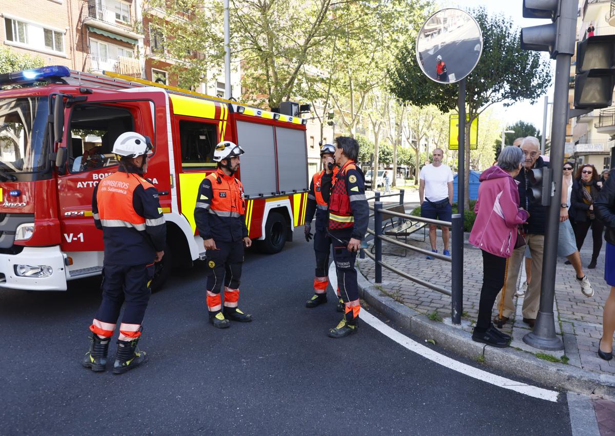 Imagen secundaria 1 - El incendio &#039;fantasma&#039; del aparcamiento de la avenida de Portugal