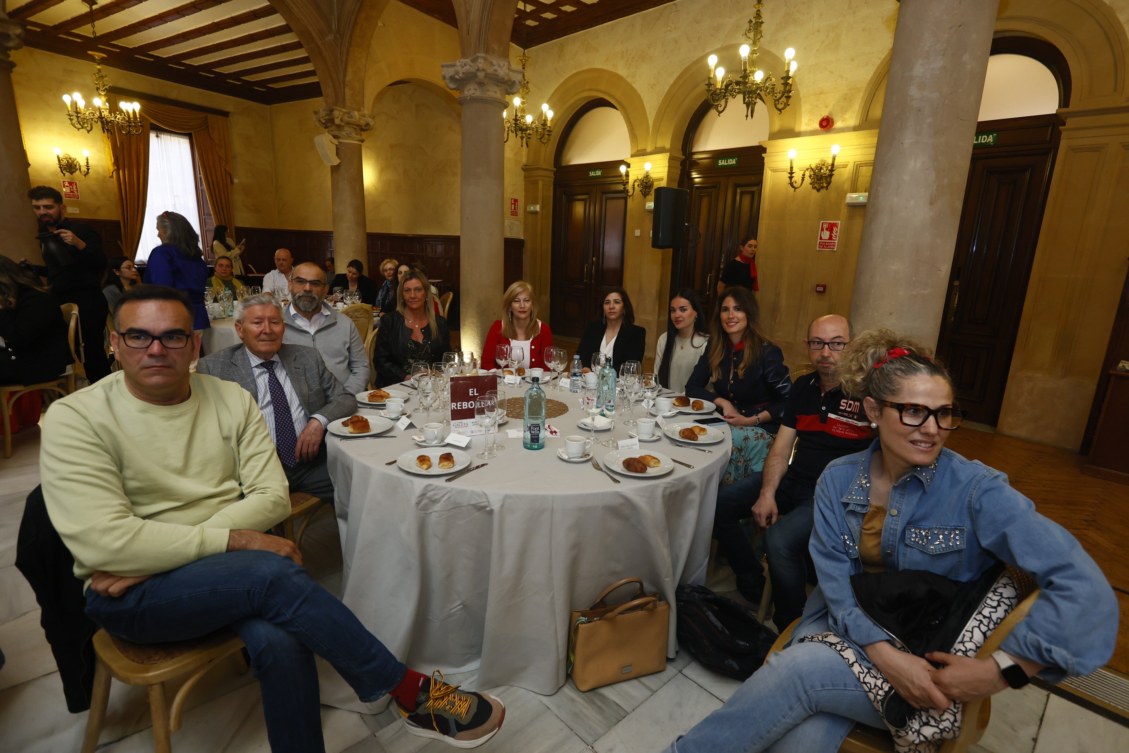 Baltasar Alonso (CEIP Isabel Reina de Castilla), Ángel Borrego (Construcciones García Borrego), Ignacio Ángel Alberca (Colegio Montessori), Marta Silva (LA GACETA), Yolanda Aparicio y Raquel Fraile (CSIF), Daniela Sánchez (Universidad Pontificia de Salamanca), Marian Holgado (LA GACETA), Daniel Hernández y María José Daniel (Colegio Esclavas Salamanca).