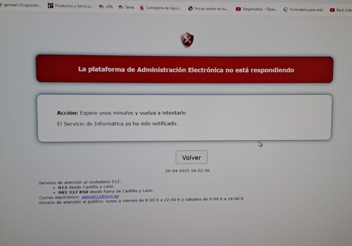 Problemas con los certificados digitales tras el apagón