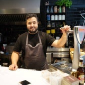 Andrés Pérez, dueño de un restaurante de comida rápida en Salamanca.
