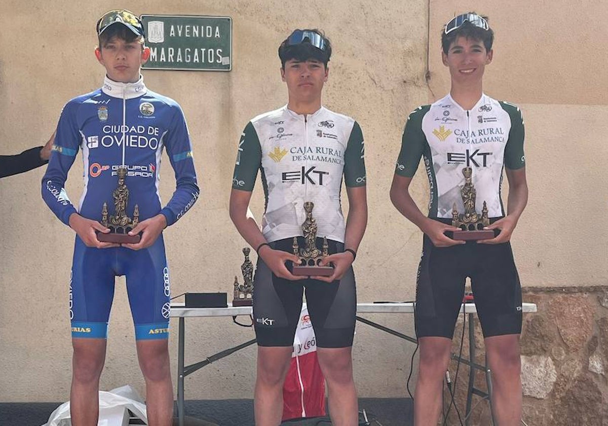 Sergio Filipe Rodrigues y Eduardo Rosquete, campeón y subcampeón cadetes de Castilla y León