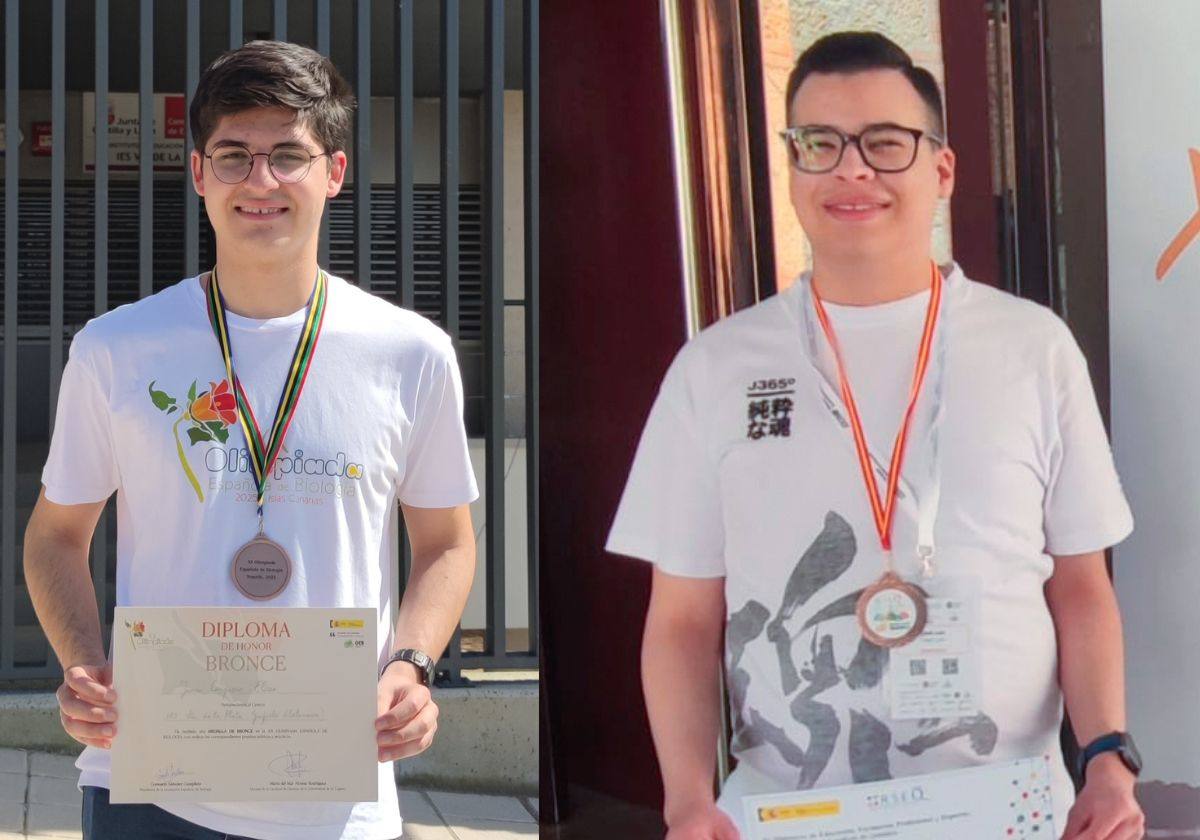 Medallas de bronce de la Universidad de Salamanca en las olimpiadas nacionales de Biología y Química