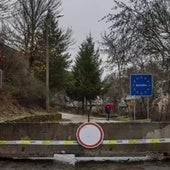 Imagen del acceso a la localidad.