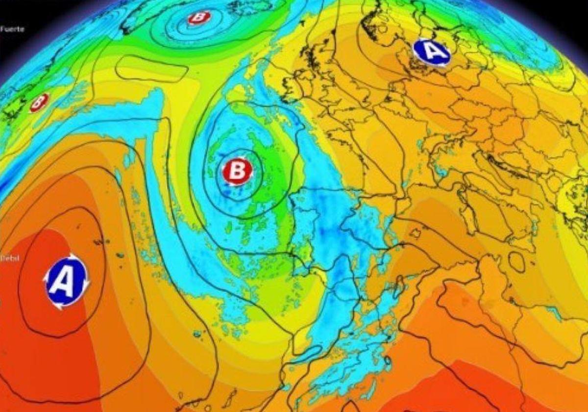 La AEMET señala los lugares donde más va a llover en el puente de mayo: toda España, amenazada