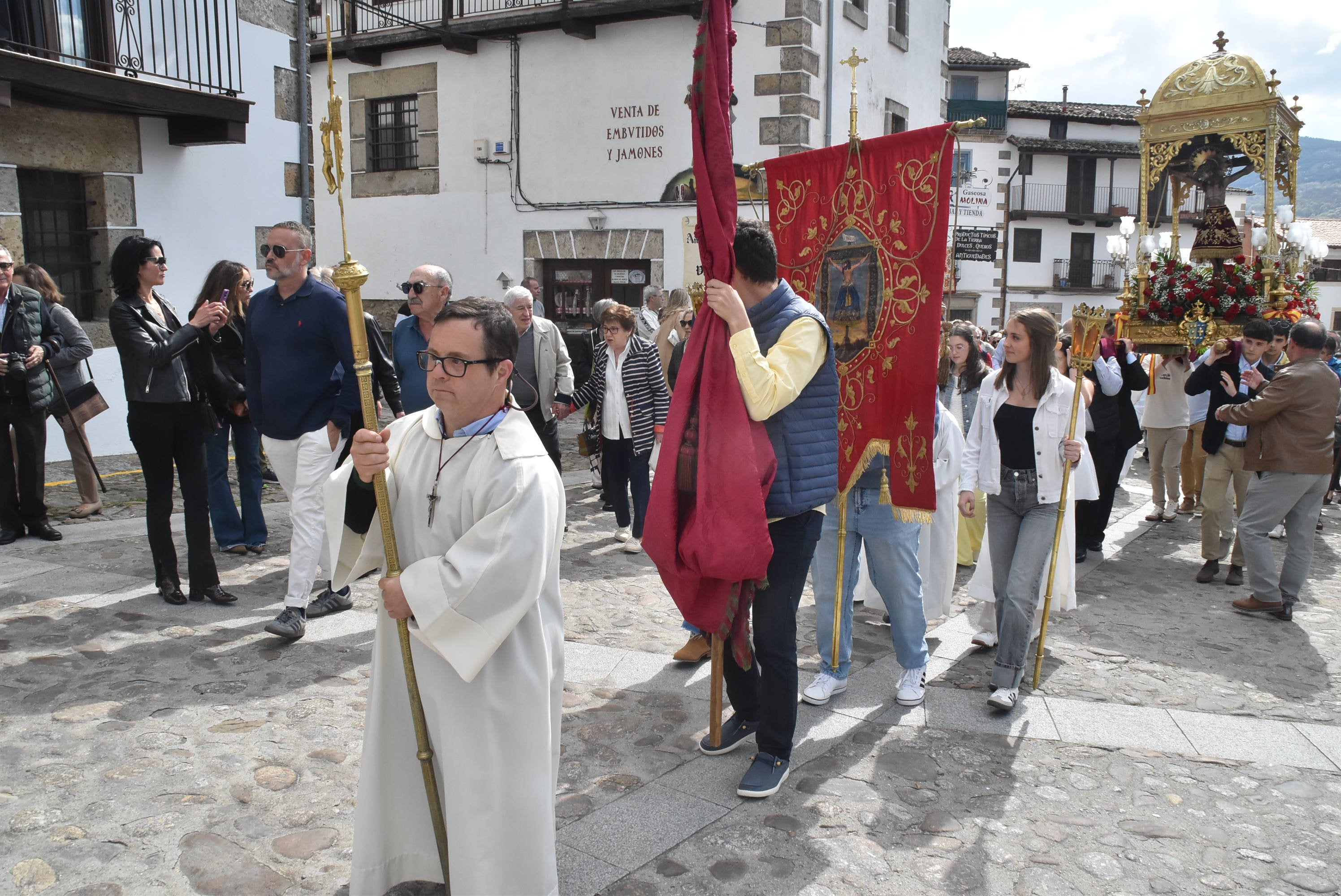 El Cristo del Refugio bendice un año más a Candelario