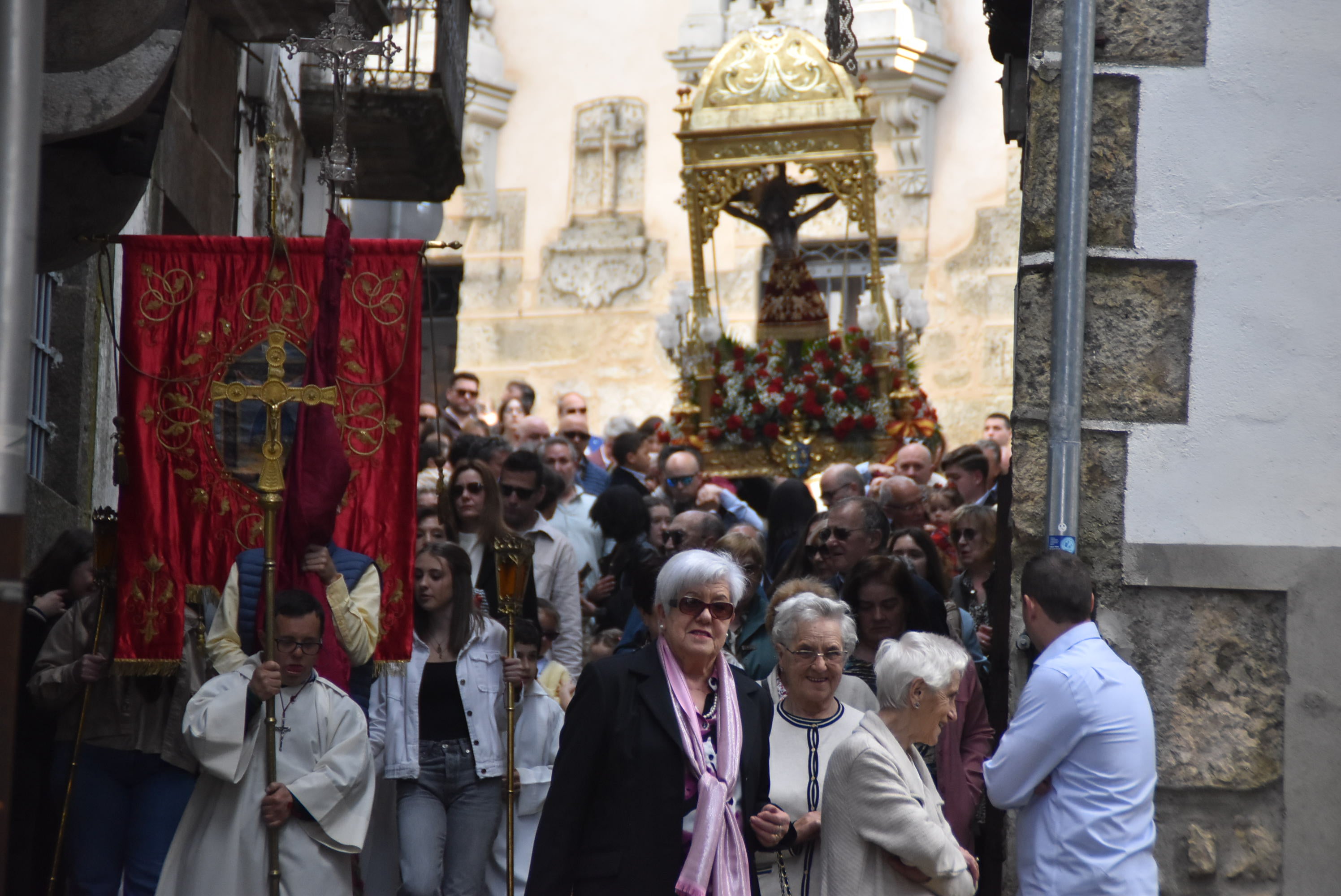 El Cristo del Refugio bendice un año más a Candelario
