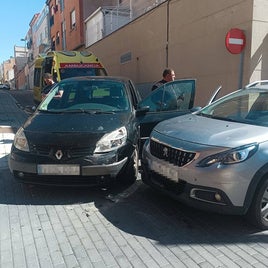 Estado en el que quedaron los vehículos implicados.
