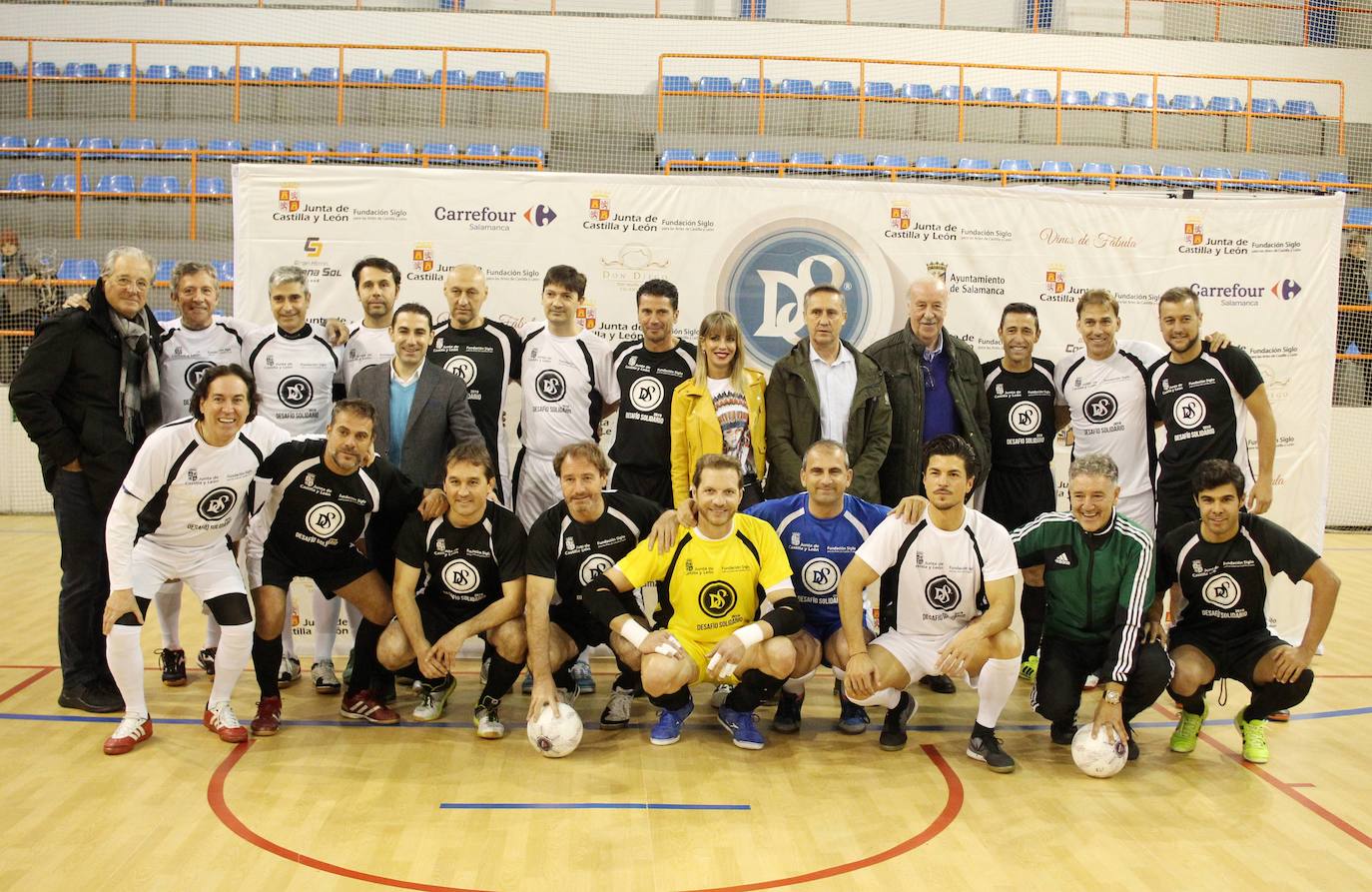 En 2019 participa en otro acto solidario, en un partido de fútbol sala en el pabellón de La Alamedilla, con periodistas deportivos y deportistas tanto salmantinos como nacionales.