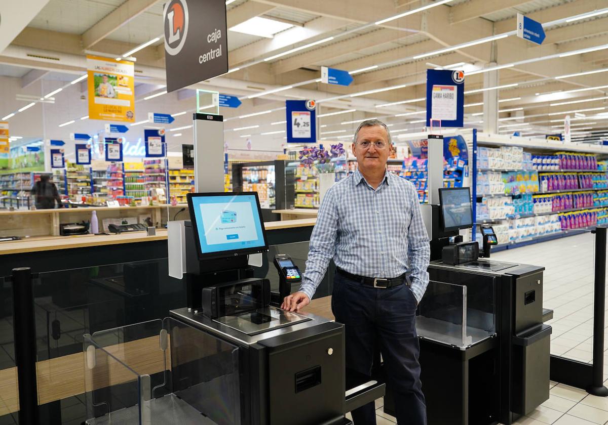 Enrique Sáez, director del Hipermercado E.Leclerc Salamanca.