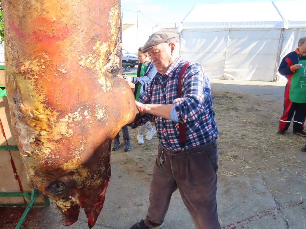 Recuerdos del pasado en la VIII Matanza Típica de Cantaracillo