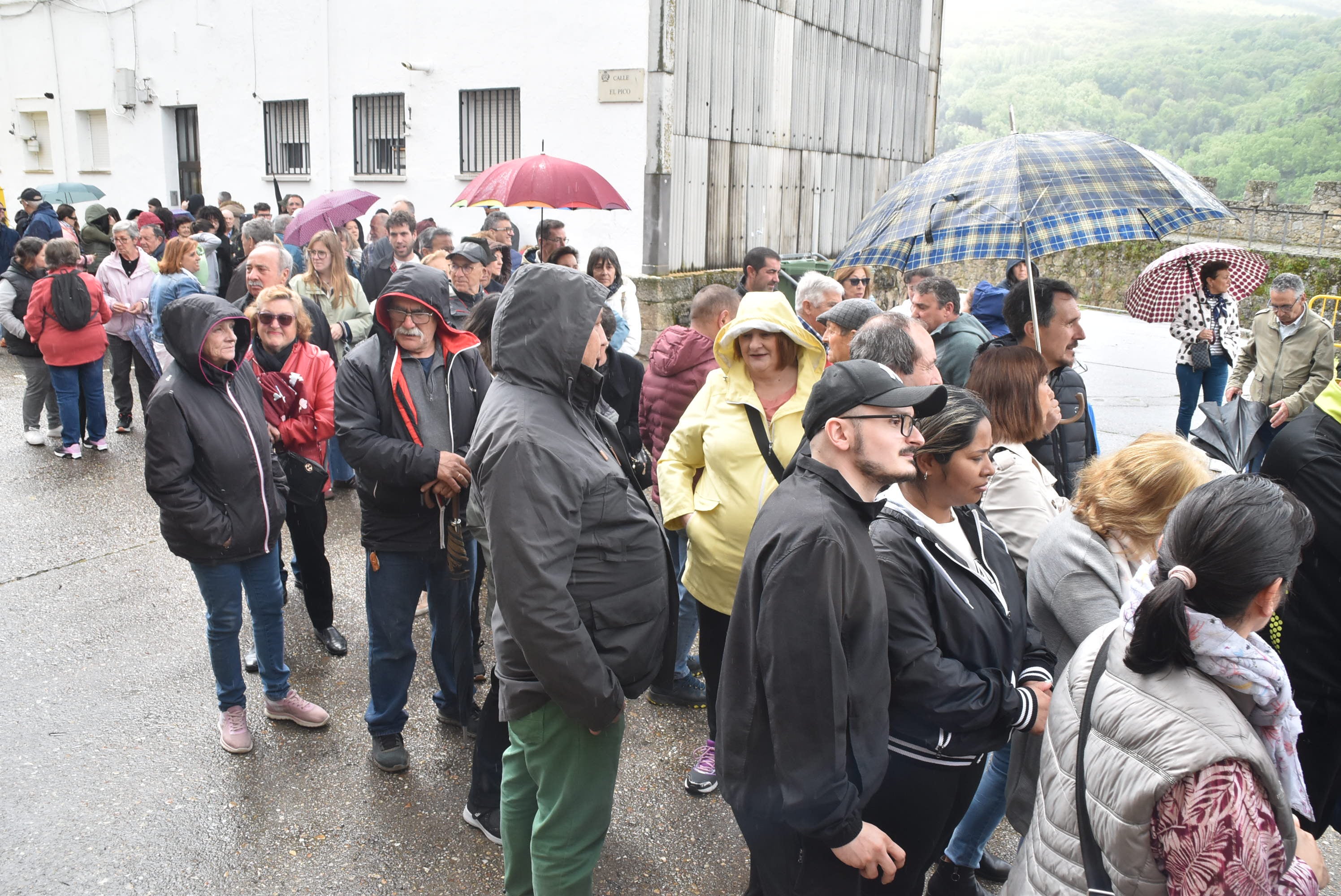 Unas ferias de mayo pasadas por agua en Béjar