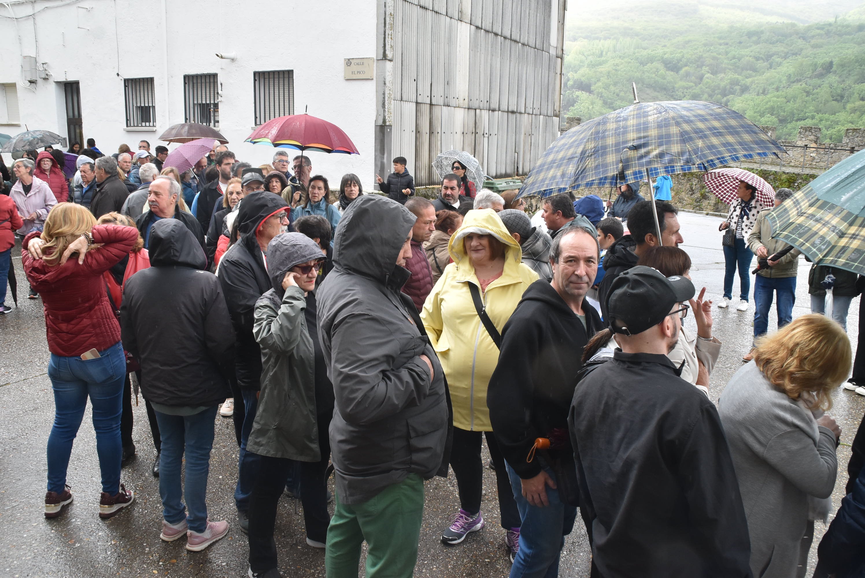 Unas ferias de mayo pasadas por agua en Béjar