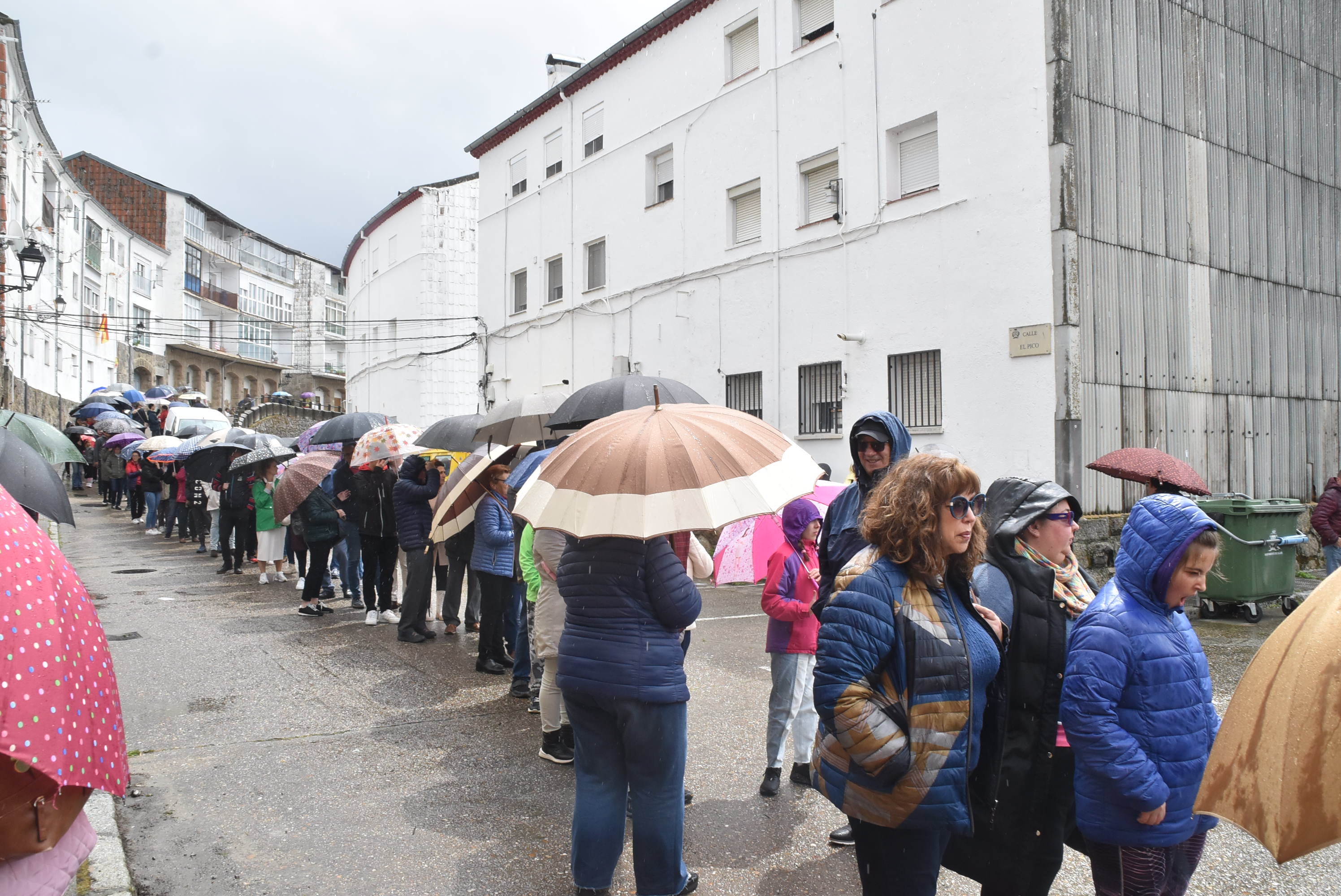 Unas ferias de mayo pasadas por agua en Béjar