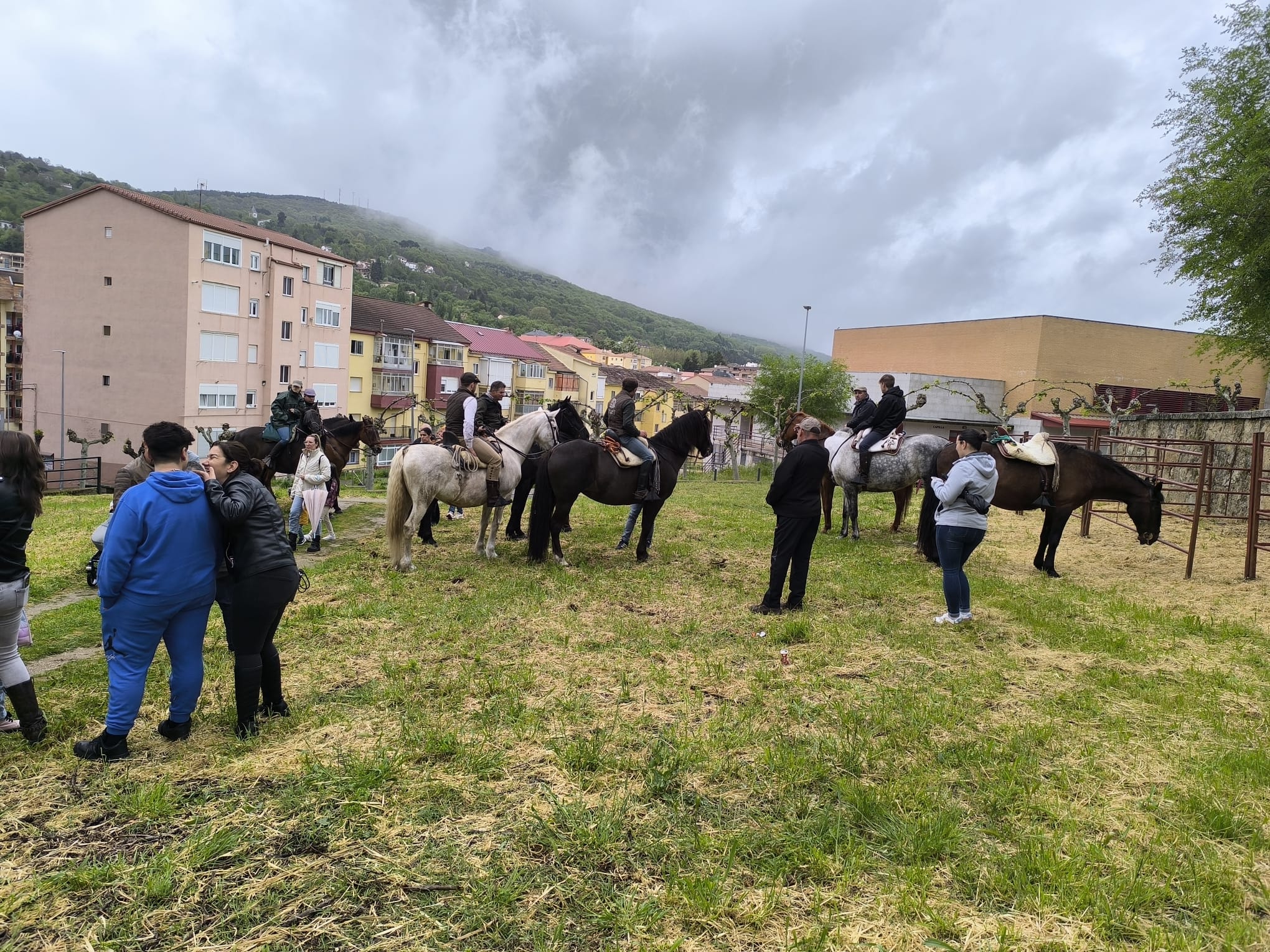 Unas ferias de mayo pasadas por agua en Béjar