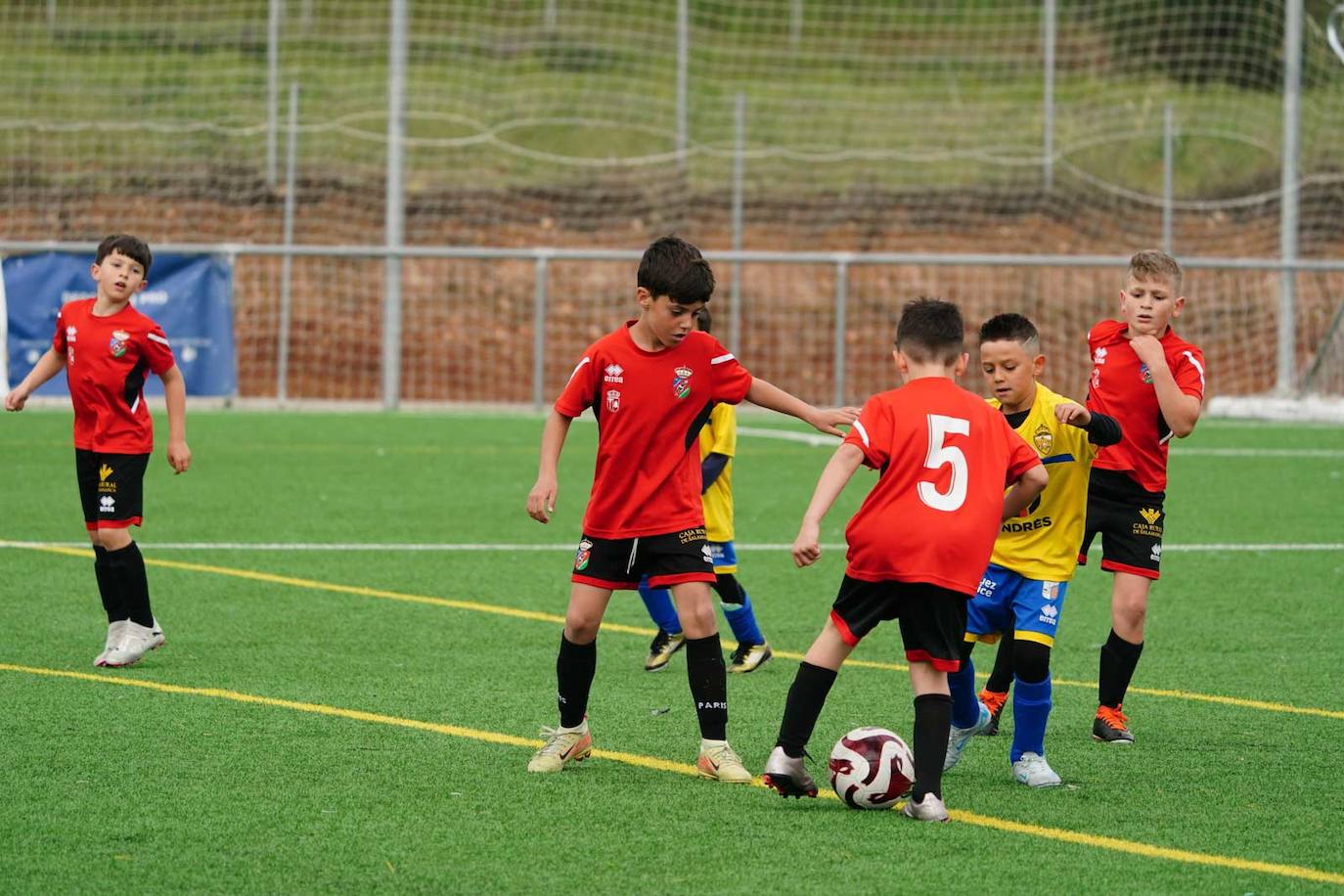Las mejores imágenes de la jornada 25 del fútbol base