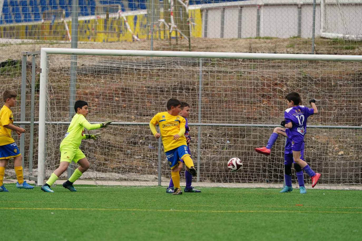 Las mejores imágenes de la jornada 25 del fútbol base