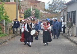 La procesión recorrió el casco urbano de la localidad