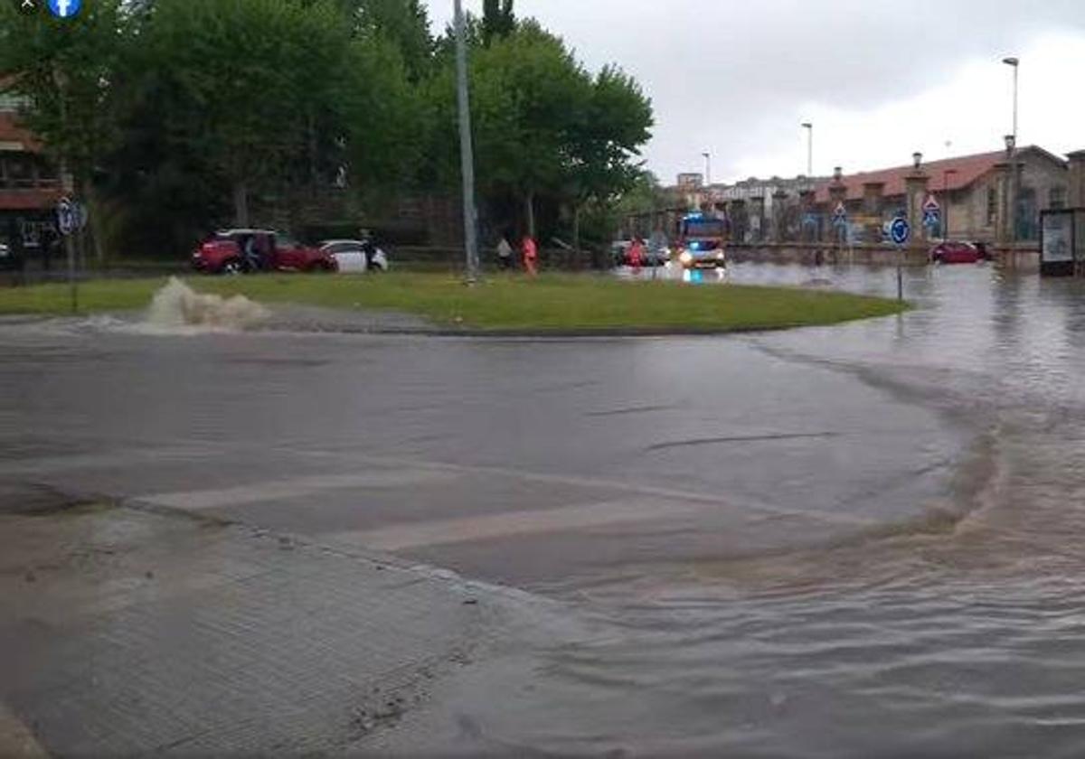 Una fuerte tormenta provoca 18 incidencias en menos de dos horas en Zamora