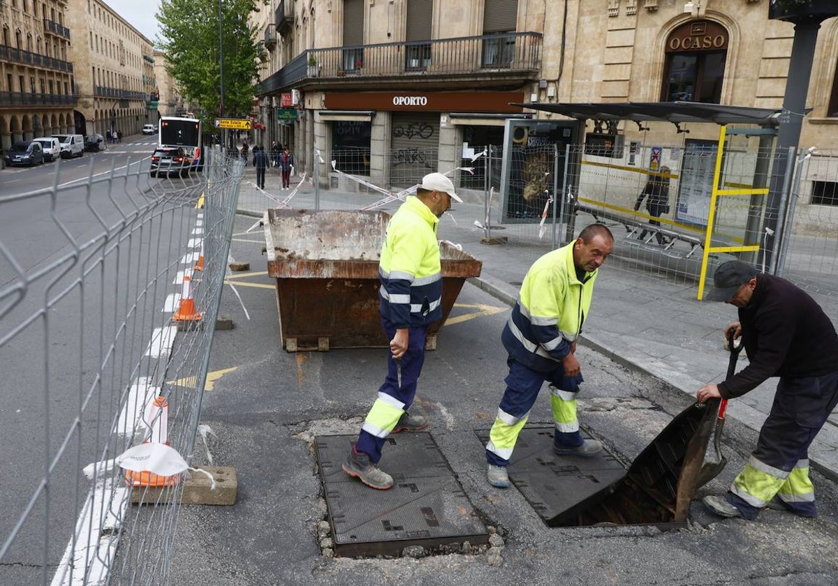 ¿Por qué se traslada una de las paradas de Gran Vía?