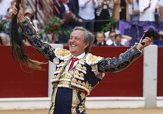 Capea, con los máximos la tarde en la que se cortó la coleta.